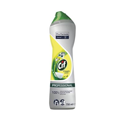 CIF PROFESSIONAL Crema de Curatat cu Aroma Lamaie 750 ml