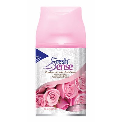 FRESH SENSE Rezerva Odorizant Camera cu Parfum de Trandafir 260 ml