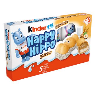Kinder Happy Hippo Alune 5 x 20,7 g