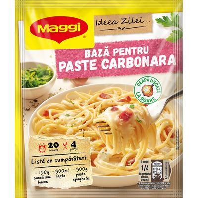 Maggi Ideea Zilei Paste Carbonara 37 g