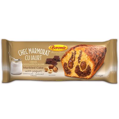 Boromir Chec cu Crema de Ciocolata si Alune 400 g