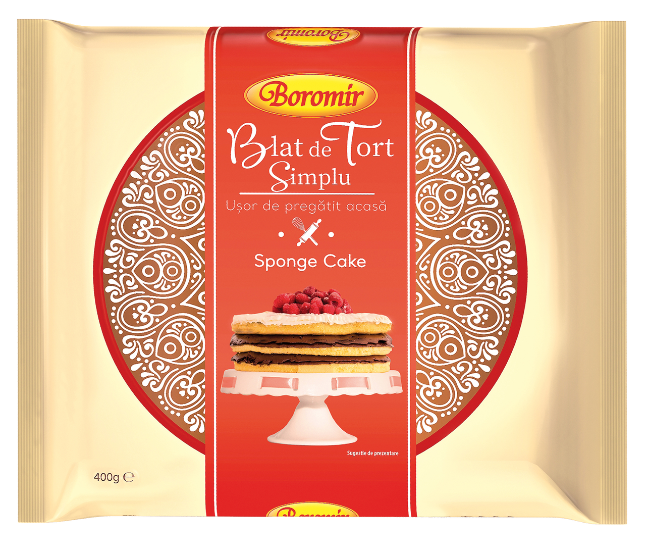 Boromir Blat Tort Simplu 400 g