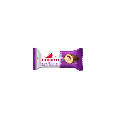 MAGURA Rulada Cheesecake si Fructe de Padure 24 x 35 g
