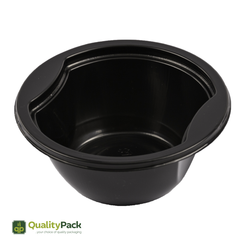 QualityPack Boluri Supa Negre 360 ml 50 bucati
