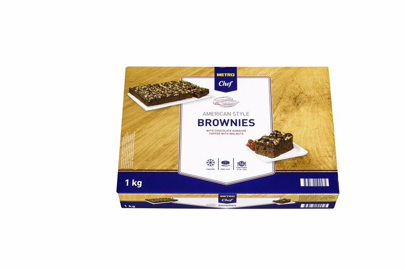 METRO Chef Brownie Congelat 1 Kg ?