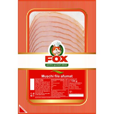 FOX Muschi File Afumat 100 g