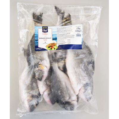METRO Chef Dorada Eviscerata Calibru 400-600 g 2,25 Kg ❄