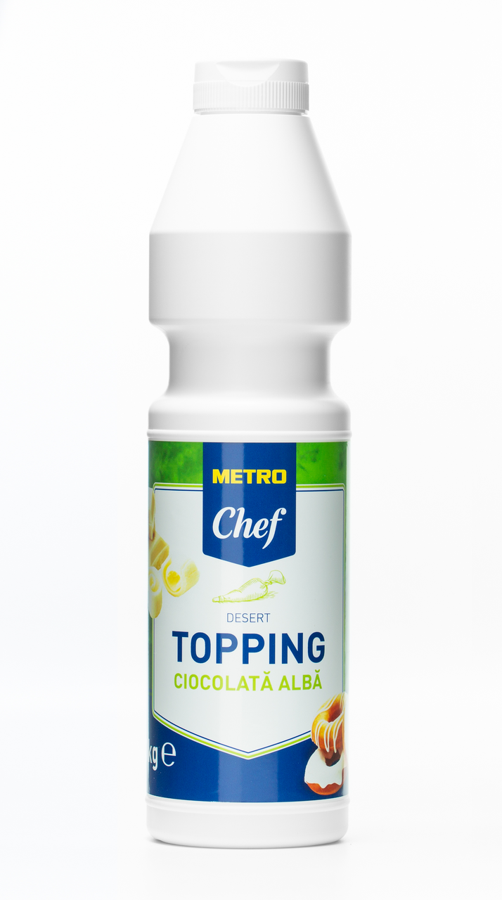 METRO Chef Topping Ciocolata Alba 1 Kg