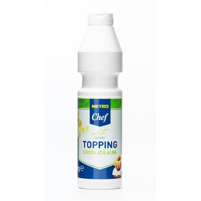 METRO Chef Topping Ciocolata Alba 1 Kg