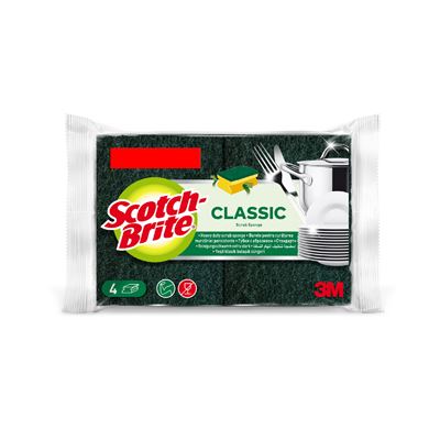 SCOTCH BRITE Burete Protectie 4 bucati