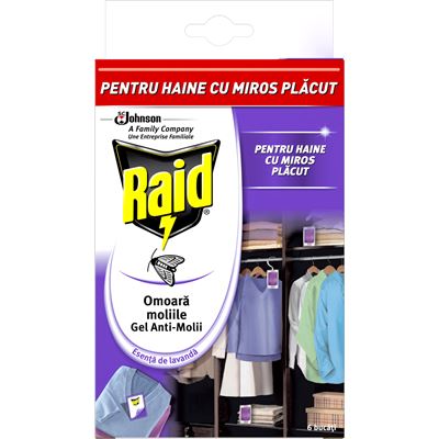 Raid Gel Anti Molii 6 bucati