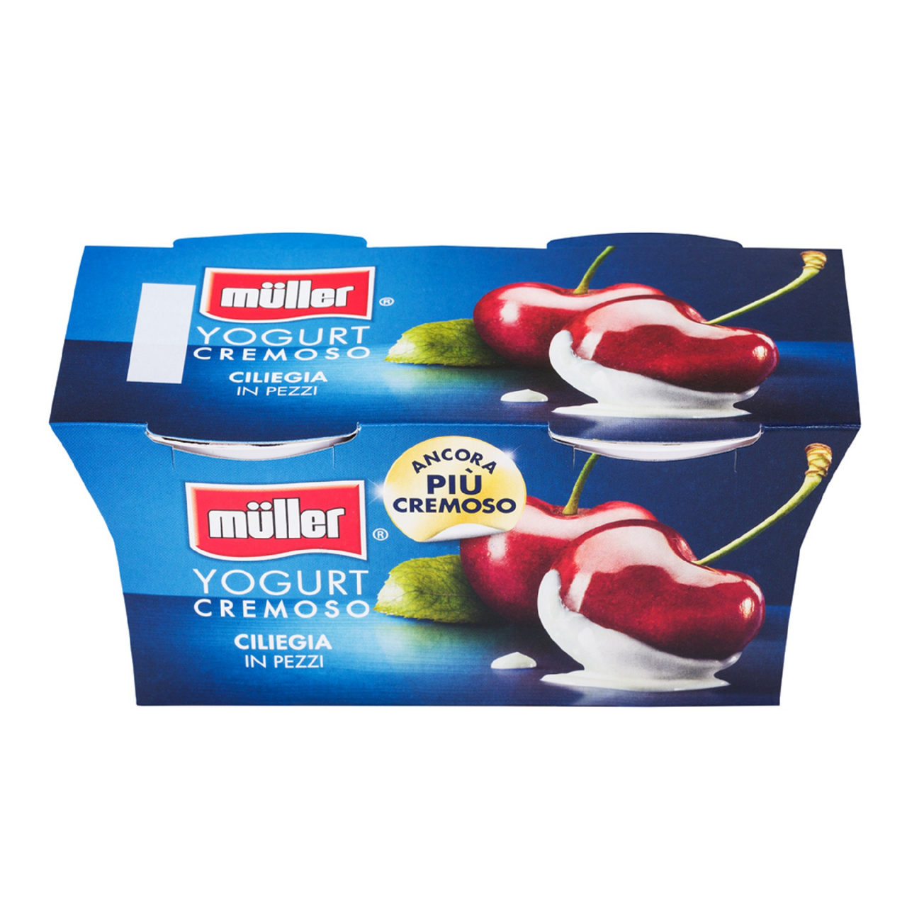 MULLER Iaurt cu Cirese 2 x 125 g