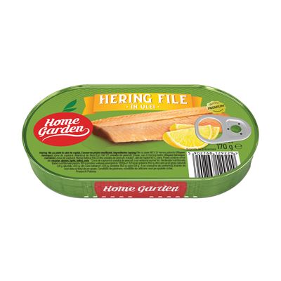 Home Garden Hering File in Ulei Vegetal 170 g
