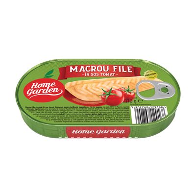Home Garden Macrou File in Sos Tomat 170 g