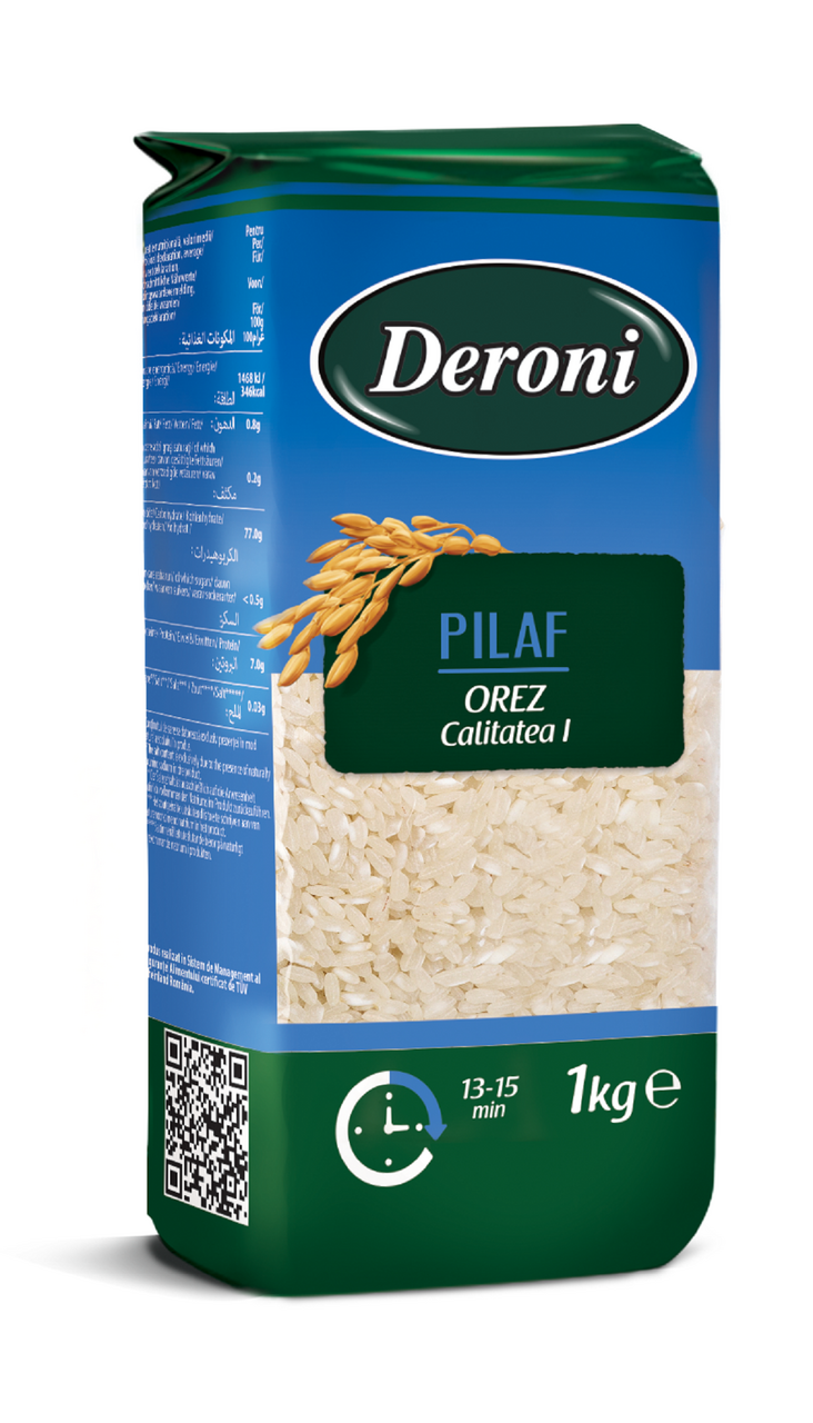 Deroni Orez Calitatea 1 pentru Pilaf 1 Kg