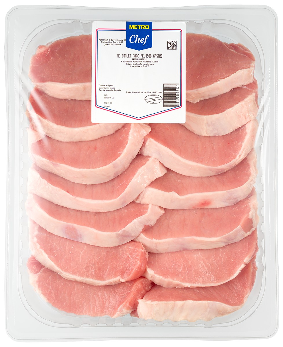 METRO Chef Cotlet Porc Feliat Gastro cca. 150 g