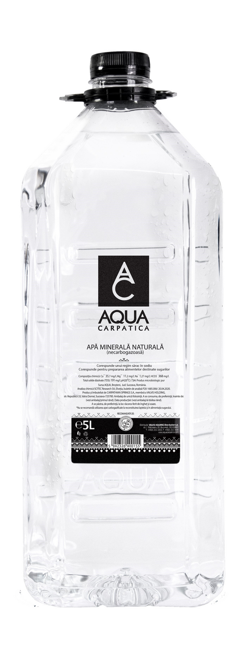 AQUA CARPATICA Apa Minerala Necarbogazoasa 2 x 5 L