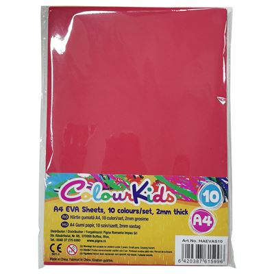 COLOUR KIDS Hartie Gumata A4