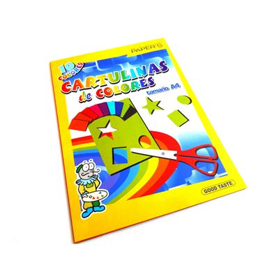 Carton Colorat A4 10 coli