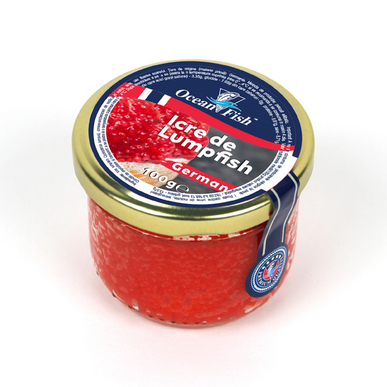 Ocean Fish Icre Lumpfish German 100 g