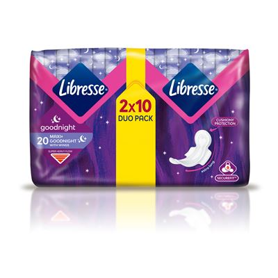 Libresse Duo Maxi Absorbante de Noapte 20 bucati