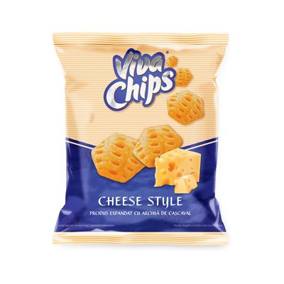 Viva Chips Cascaval 24 x 50 g