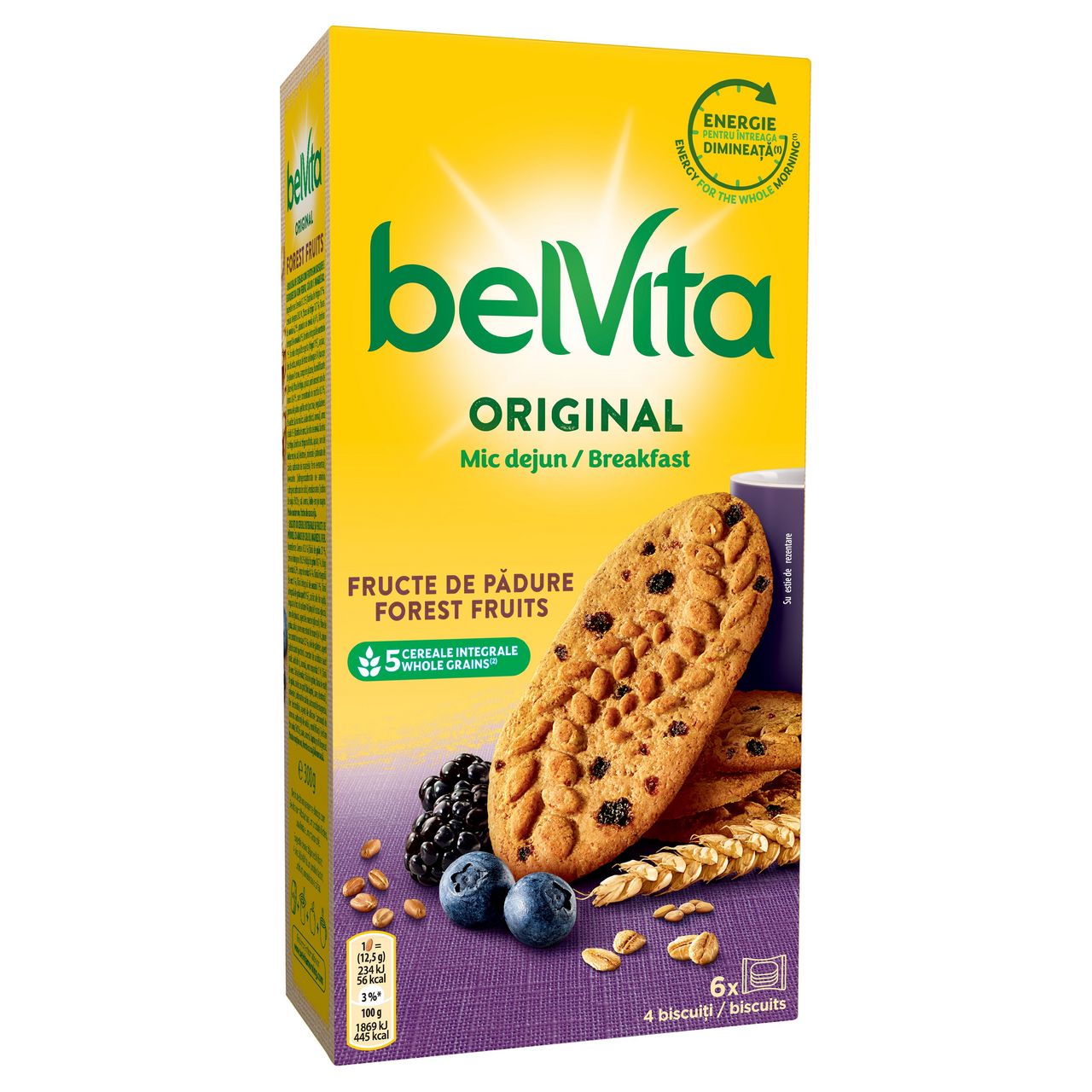belVita Biscuiti cu Fructe de Padure 300 g