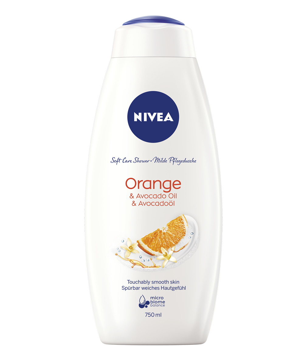 NIVEA Gel de Dus Portocala si Avocado 750 ml