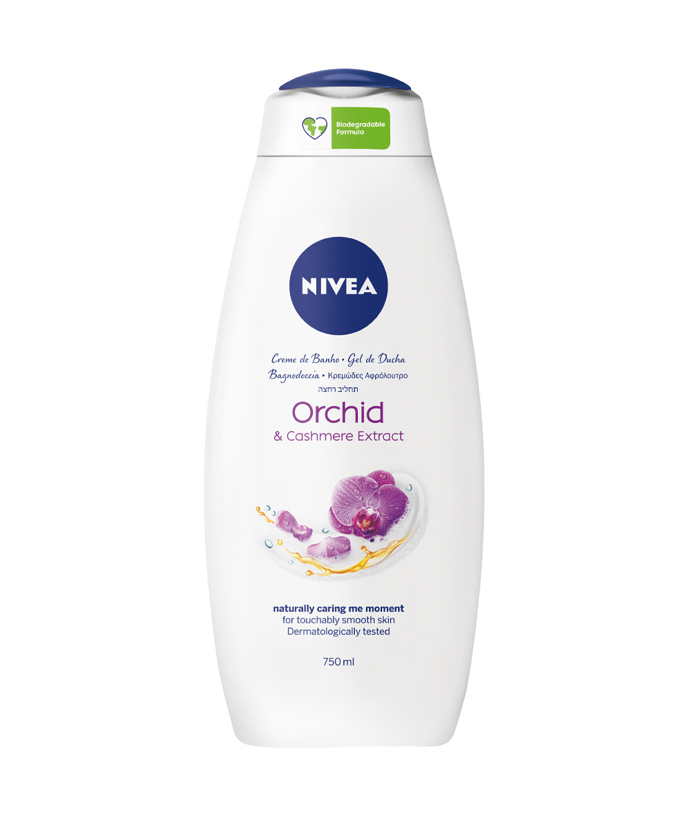 NIVEA Gel de Dus Orhidee si Casmir 750 ml