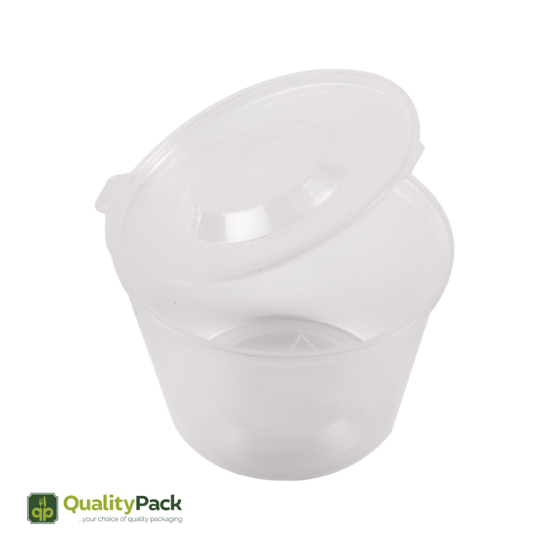 QualityPack Sosiere cu Capac 120 ml 50 bucati