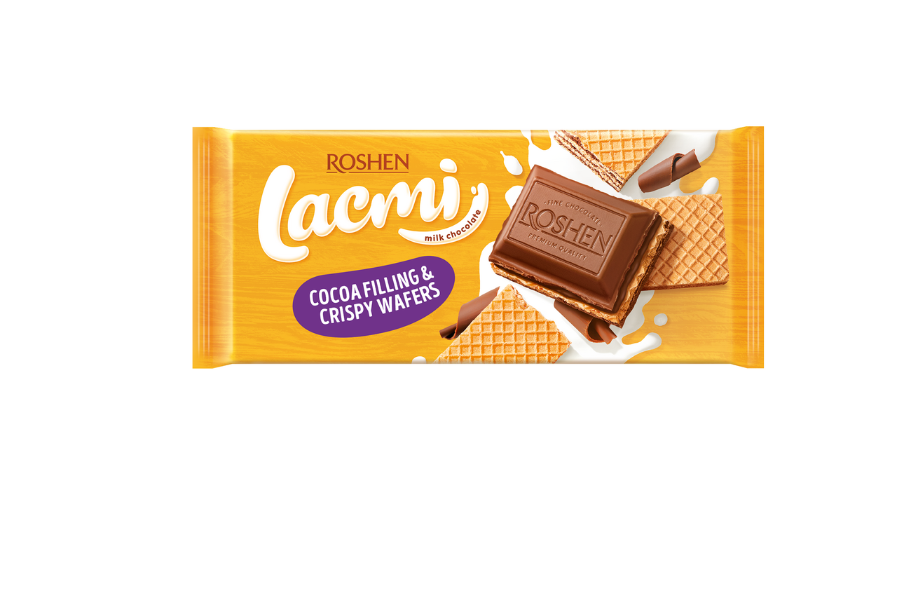 LACMI Ciocolata cu Lapte si Napolitana Crocanta 3 x 90 g