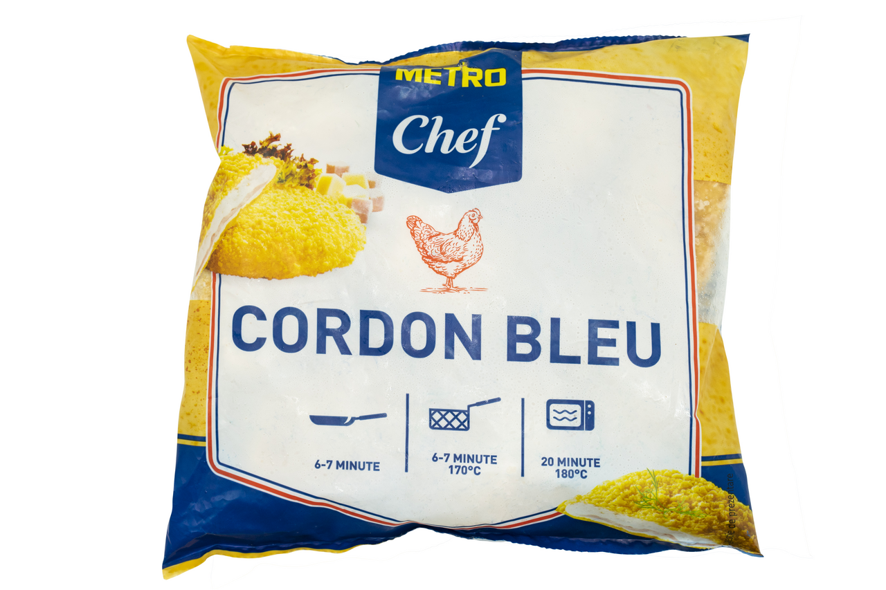 METRO Chef Cordon Bleu Congelat cca. 1 Kg ?
