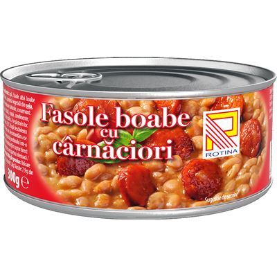 ROTINA Fasole cu Carnati 6 x 300 g