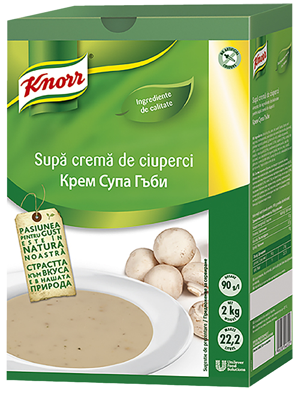 Knorr Supa Crema Ciuperci 2 Kg