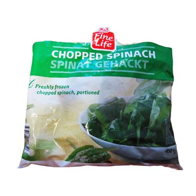 Fine Life Spanac Tocat 450 g ❄