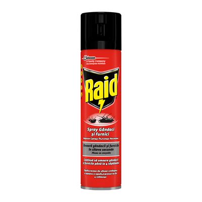 Raid Spray Impotriva Insectelor Taratoare 400 ml