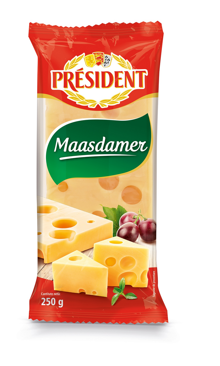 PRSIDENT Branza Maasdam 250 g