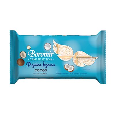 Boromir Prajitura cu Crema Cocos 250 g