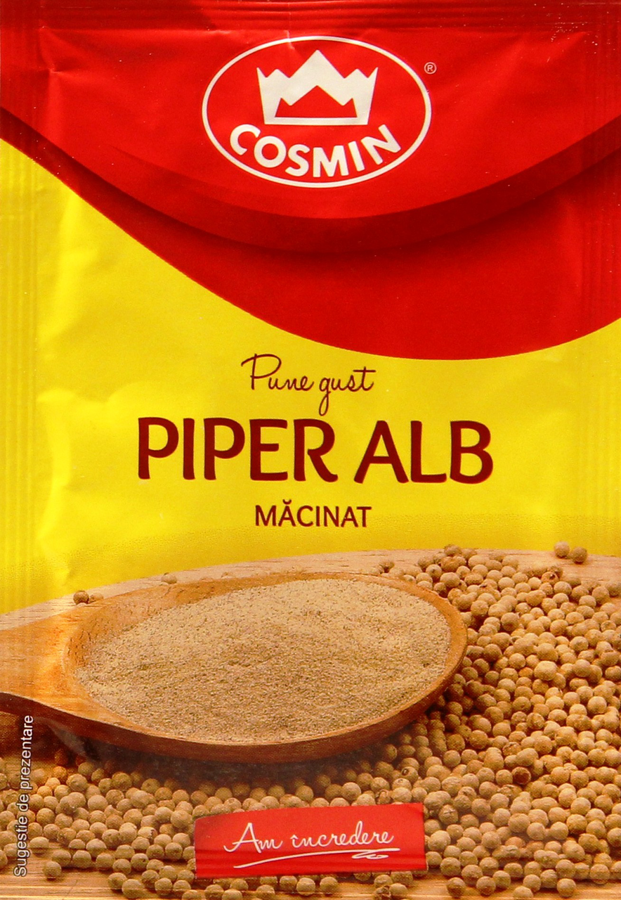 COSMIN Piper Alb Macinat 5 x 17 g