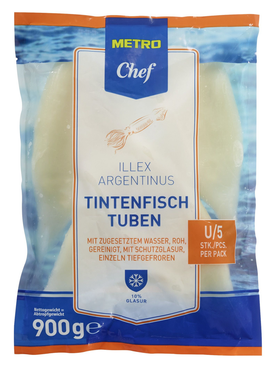 METRO Chef Calamar Tub U5 Congelat 900 g ?