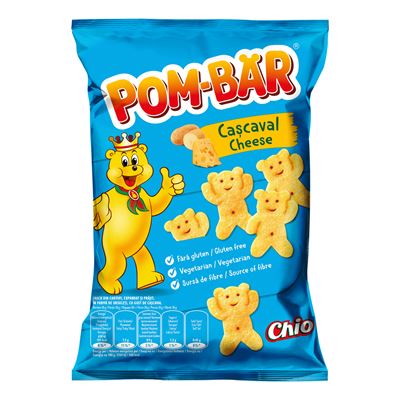 POM-BÄR Snack cu Gust de Cascaval 4 x 50 g