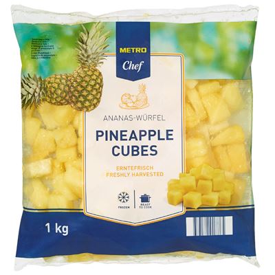 METRO Chef Ananas Cuburi Congelat 1 Kg ❄