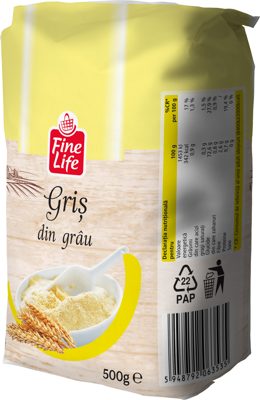 Fine Life Gris Din Grau 500 g