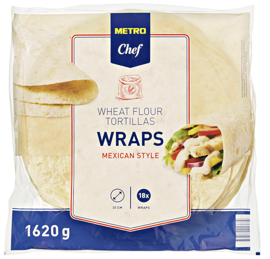 METRO Chef Tortilla Wrap 1,62 Kg