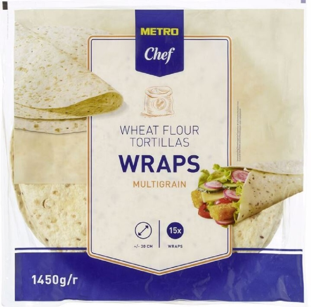 METRO Chef Tortilla Wrap Multicereale 1,45 Kg