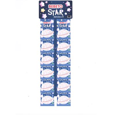 BEBETO Star Bezele 12 x 30 g