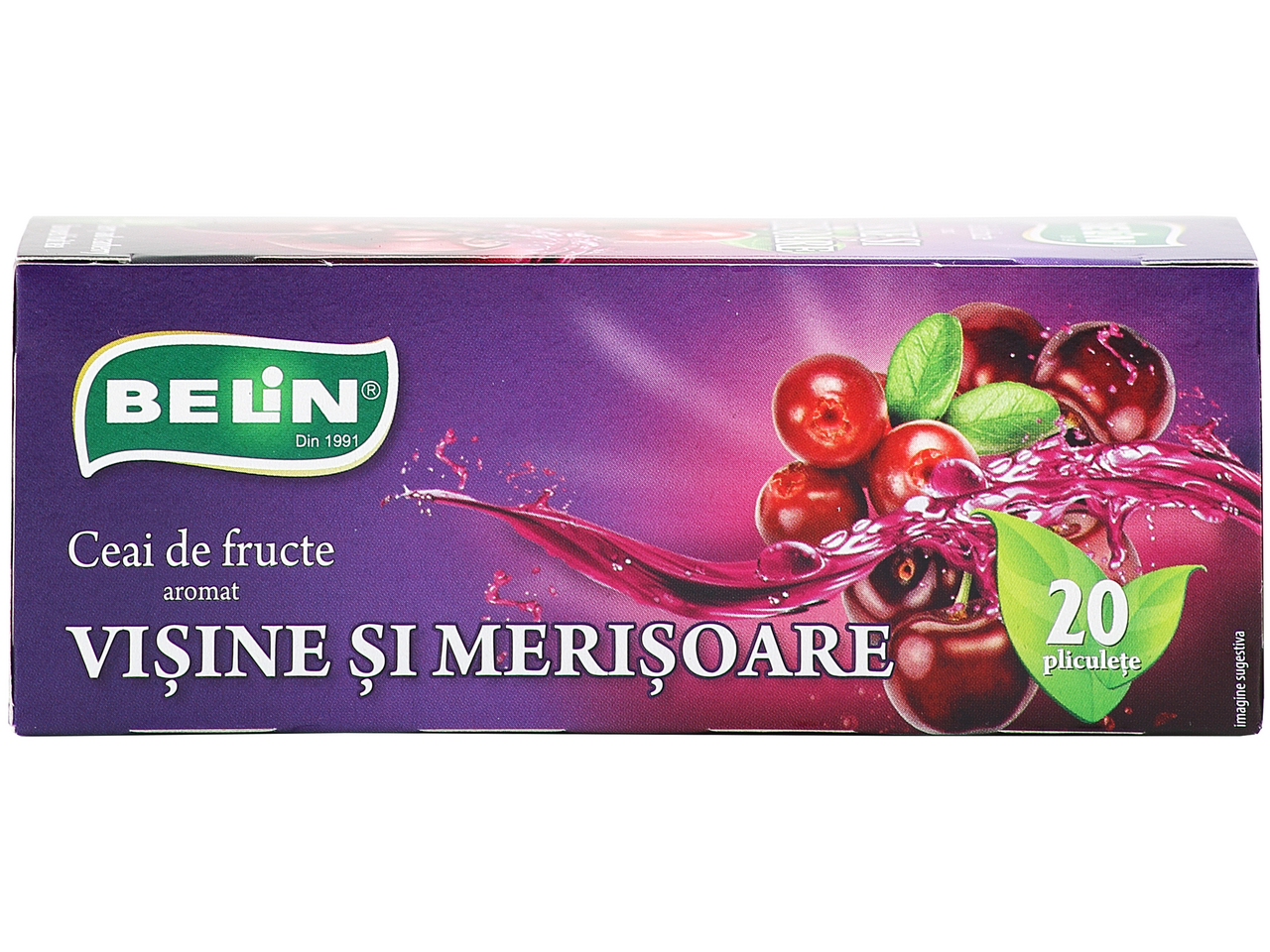 BELIN Ceai Visine si Merisoare 40 g