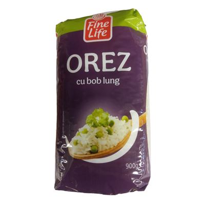 Fine Life Orez cu Bob Lung 900 g