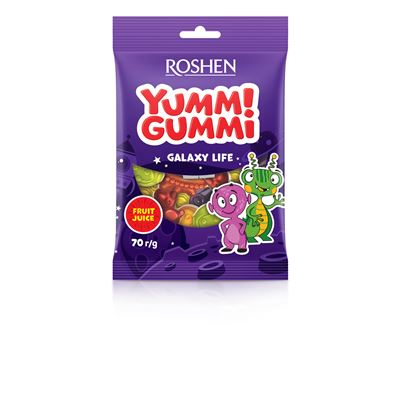 ROSHEN YUMMI GUMMI Jeleuri Galaxy Life 70 g