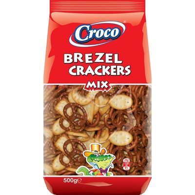 CROCO Mix Brezel&Cracker 500 g